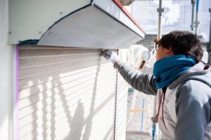 富士市で外壁塗装・シャッター塗装